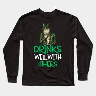 Irish Want You Abraham Saint Patrick Day Long Sleeve T-Shirt